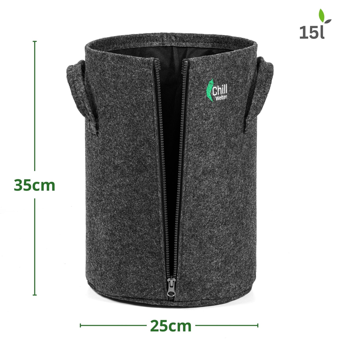 15l High Edition Stofftopf "Chillwelten" mit Reißverschluss