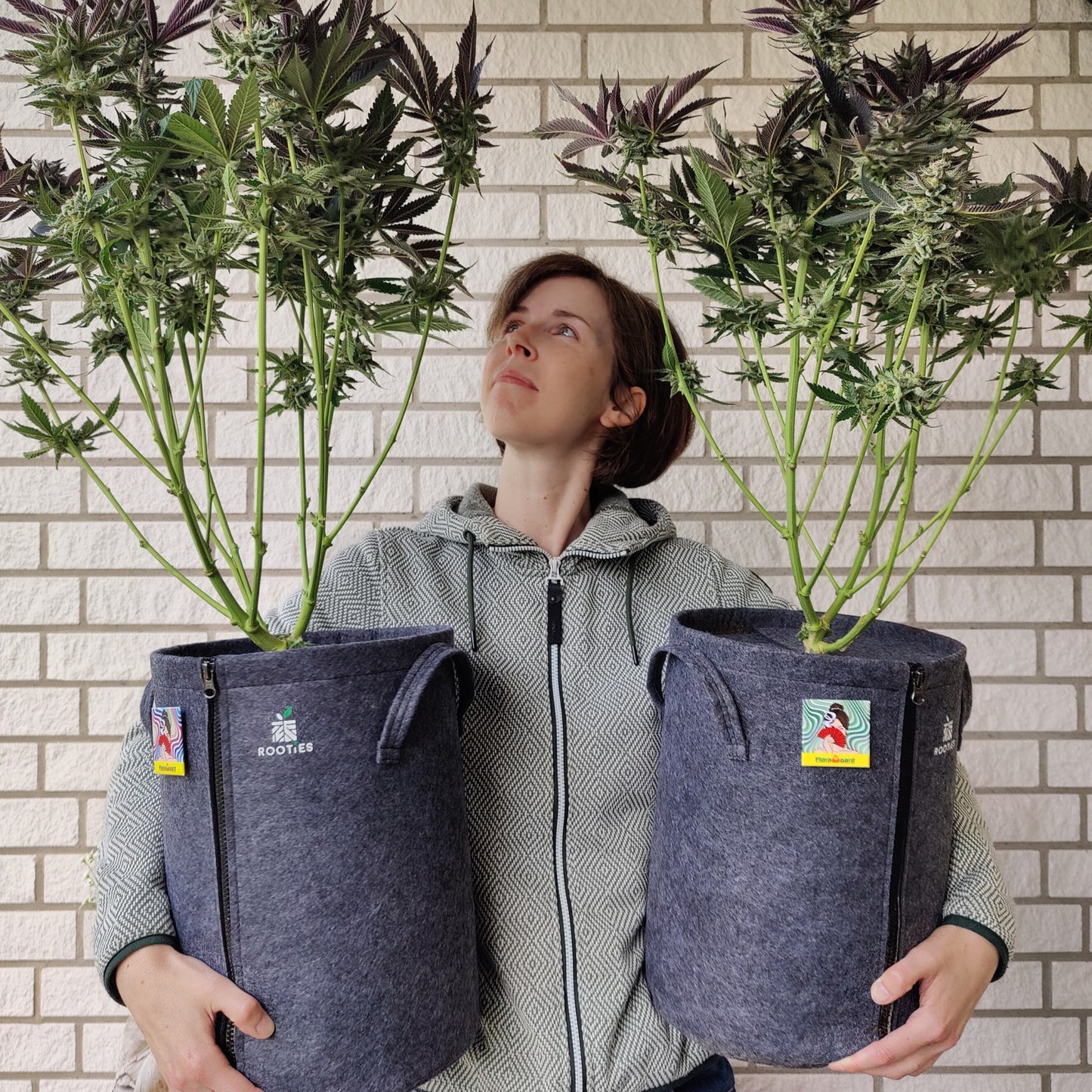 15l Stofftopf "High Edition" mit Reißverschluss
