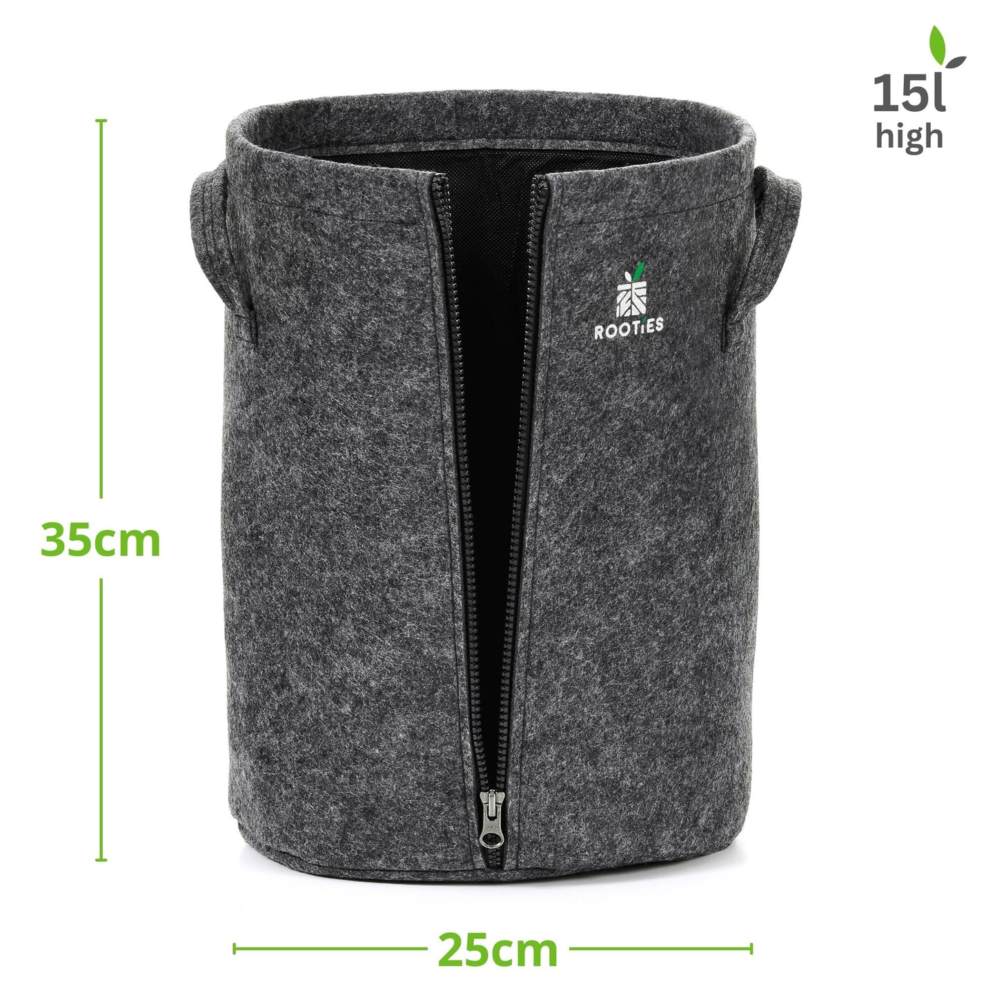 15l Stofftopf "High Edition" mit Reißverschluss
