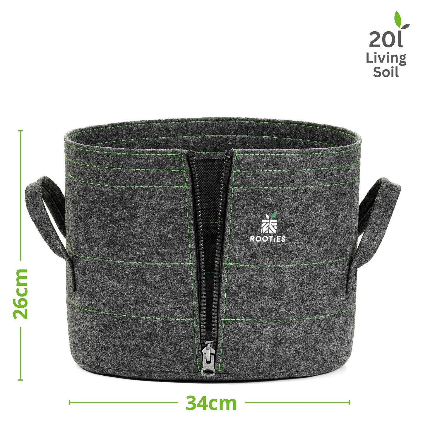20l Living Soil Topf
