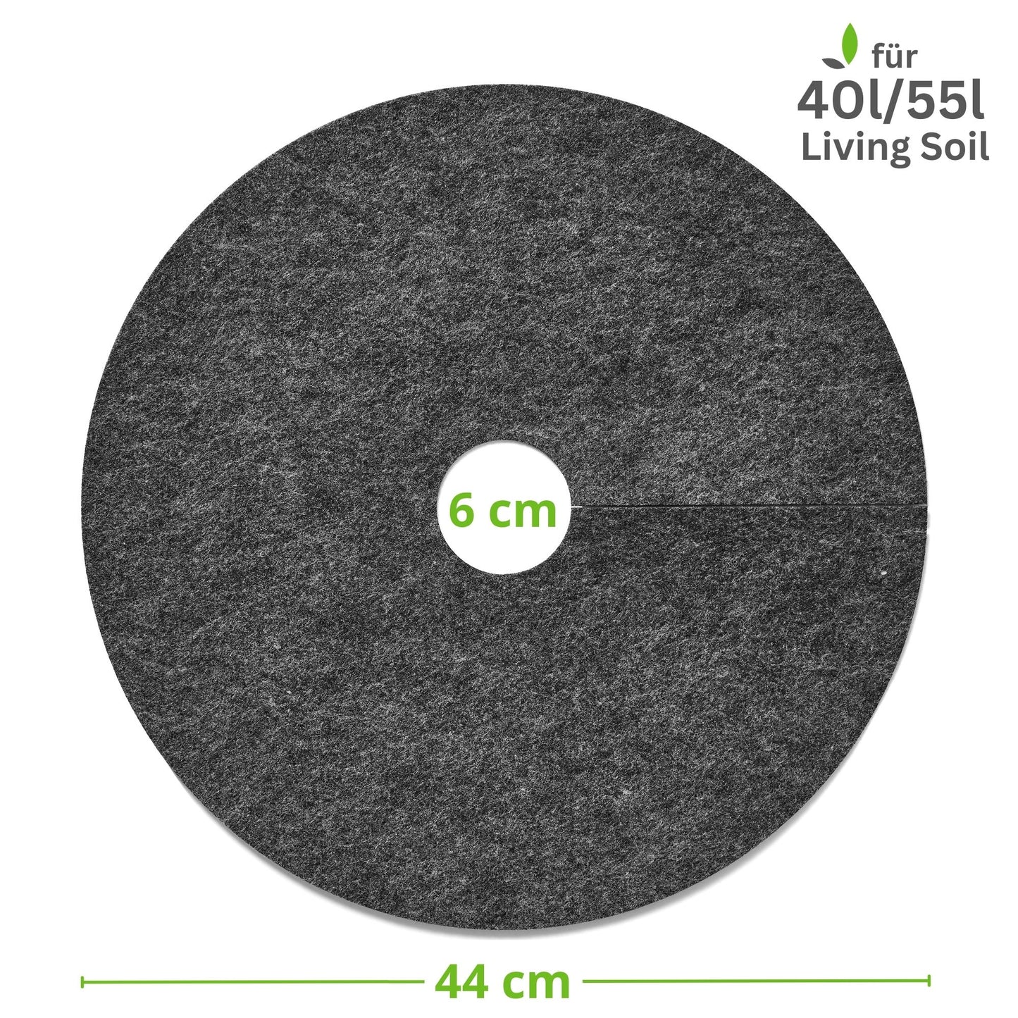 Topfabdeckung Living Soil (40l / 55l) 44cm