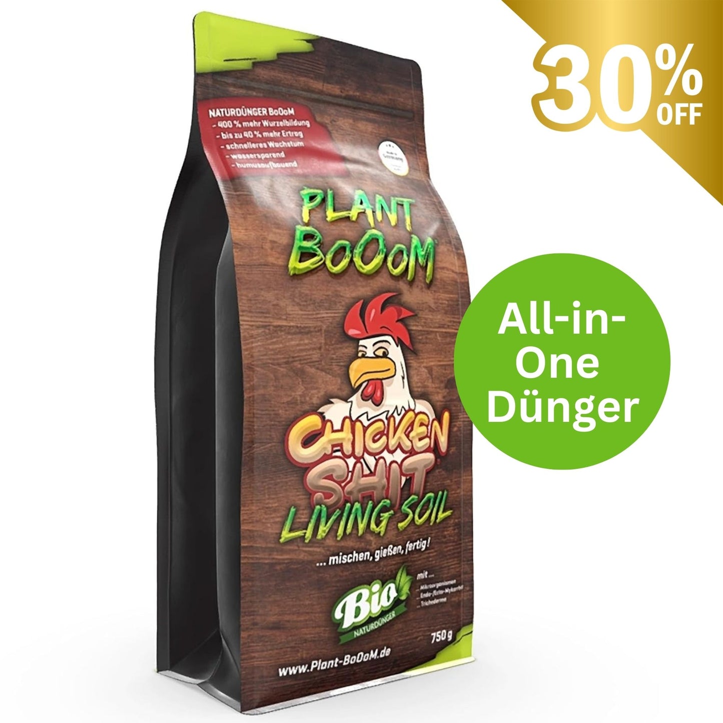 Plant BoOom – Chicken Shit Living Soil