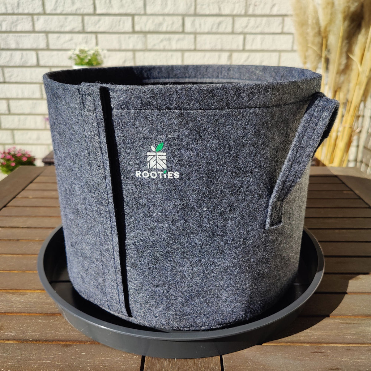Pflanzuntersetzer 40cm – UV-beständig, frostfest & langlebig – Rooties