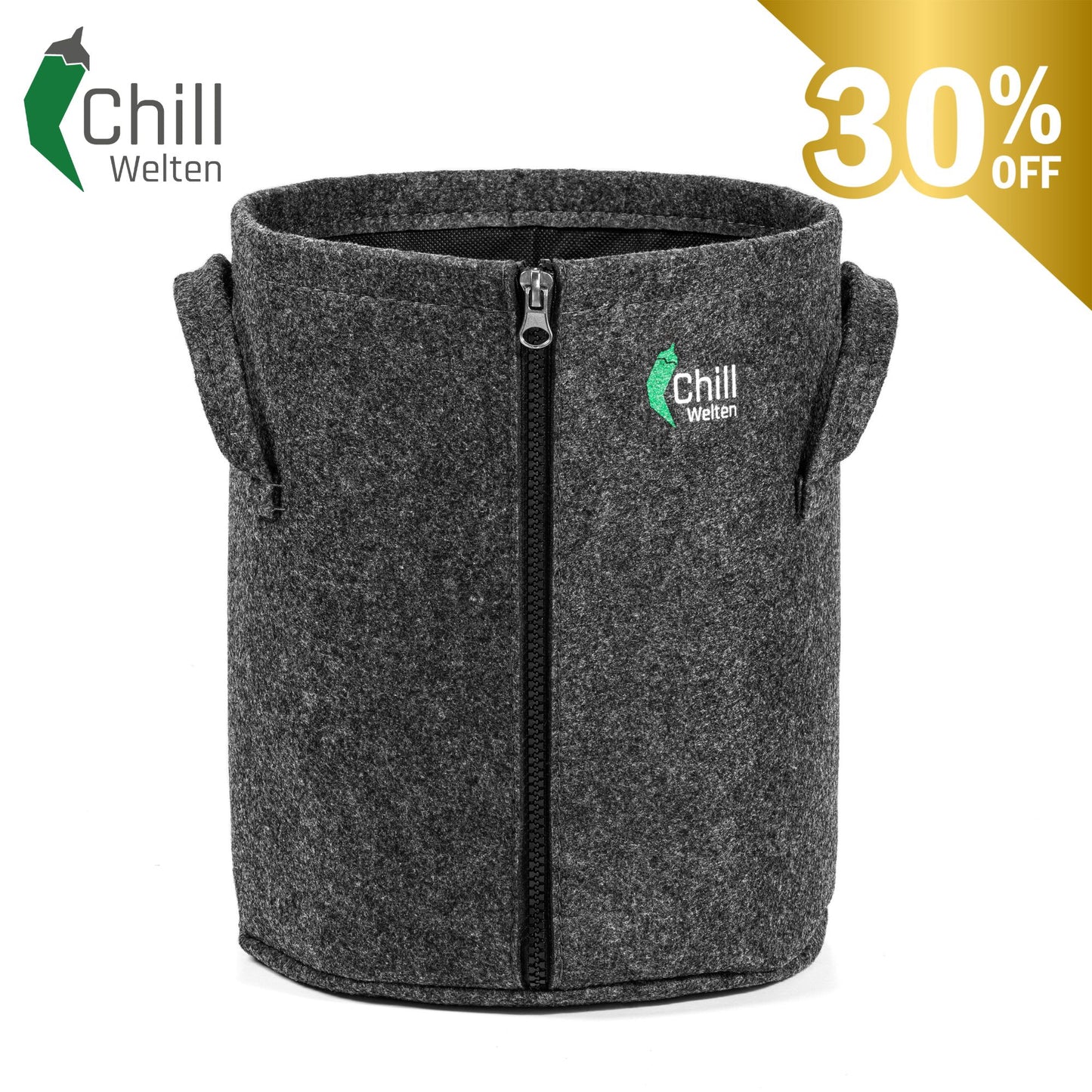 9l Stofftopf "Chillwelten" mit Reißverschluss